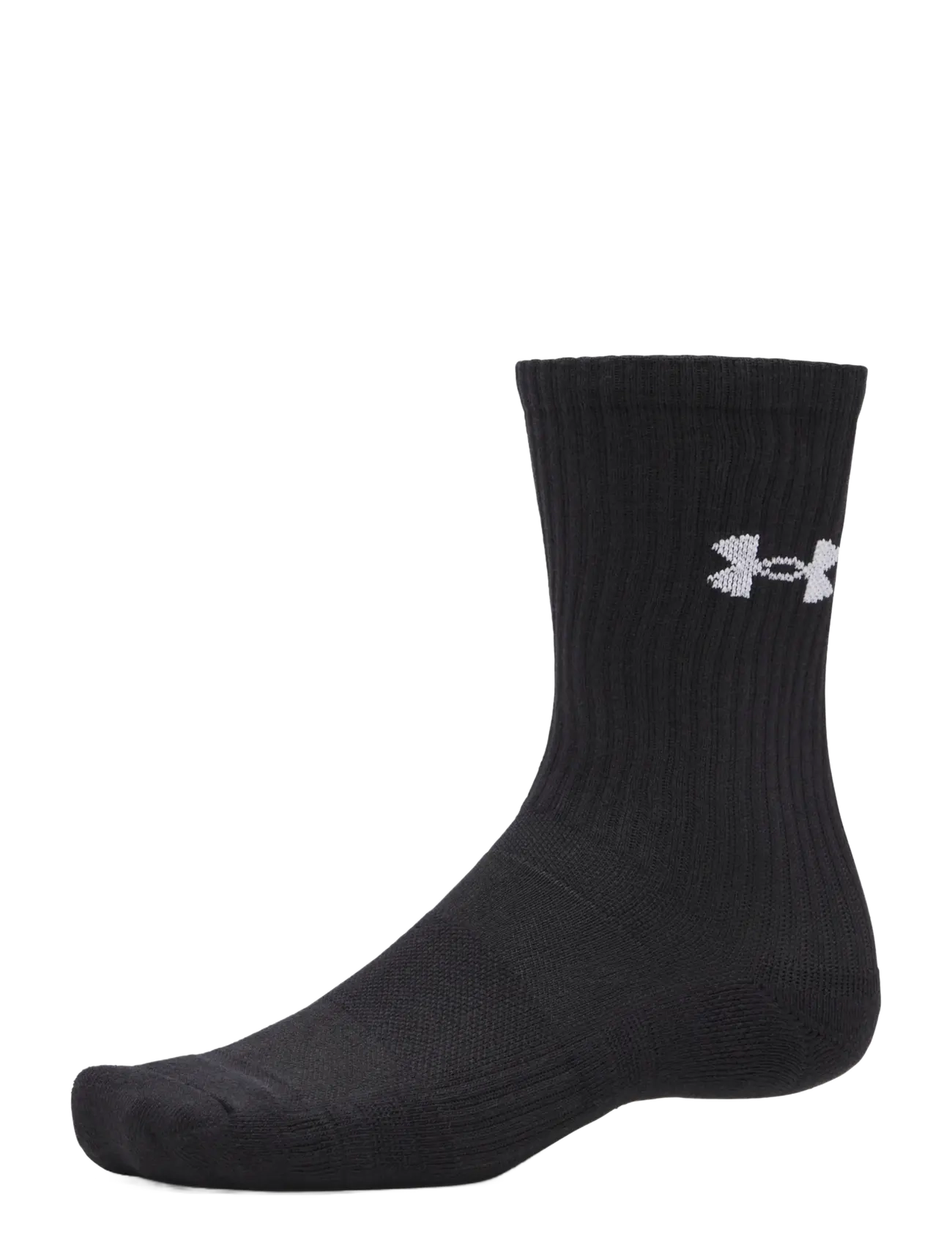 Under Armour - UA Performance Cotton 3p Crw - strümpfe - black - 1