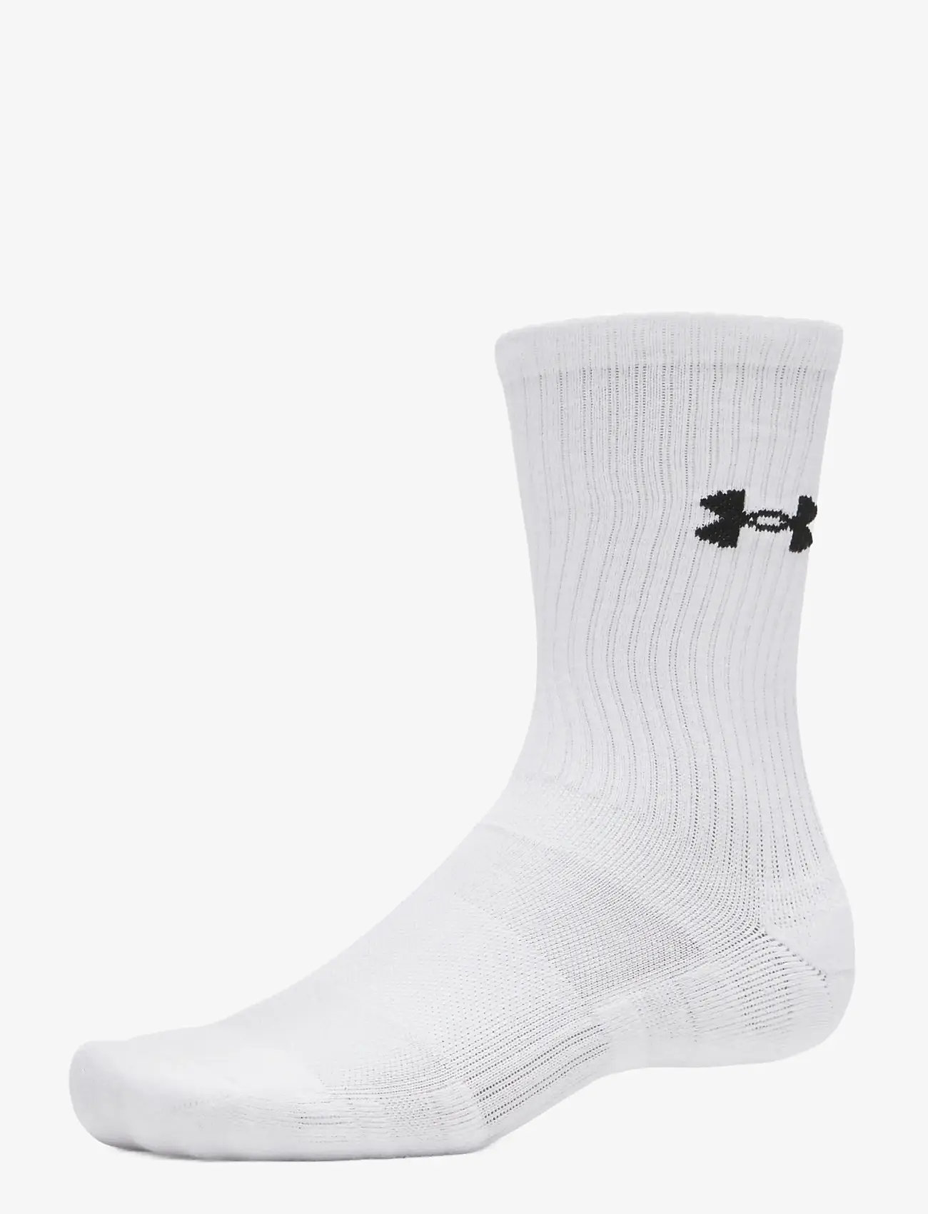 Under Armour - UA Performance Cotton 3p Crw - sportstrømper - white - 0
