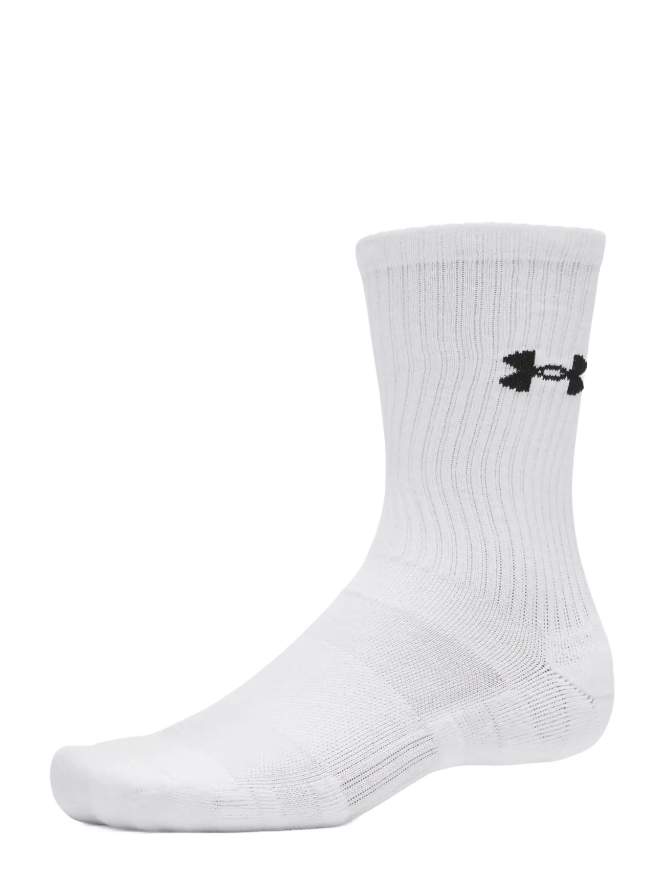 Under Armour UA Performance Cotton 3p Crw - Riided - WHITE / white
