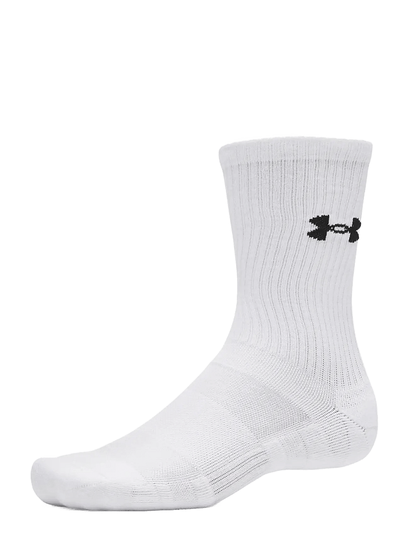 Under Armour - UA Performance Cotton 3p Crw - strümpfe - white - 0