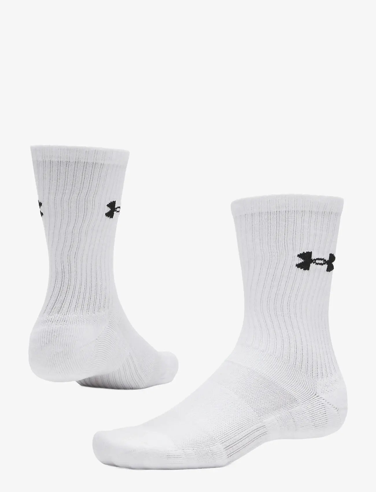 Under Armour - UA Performance Cotton 3p Crw - sportstrømper - white - 1