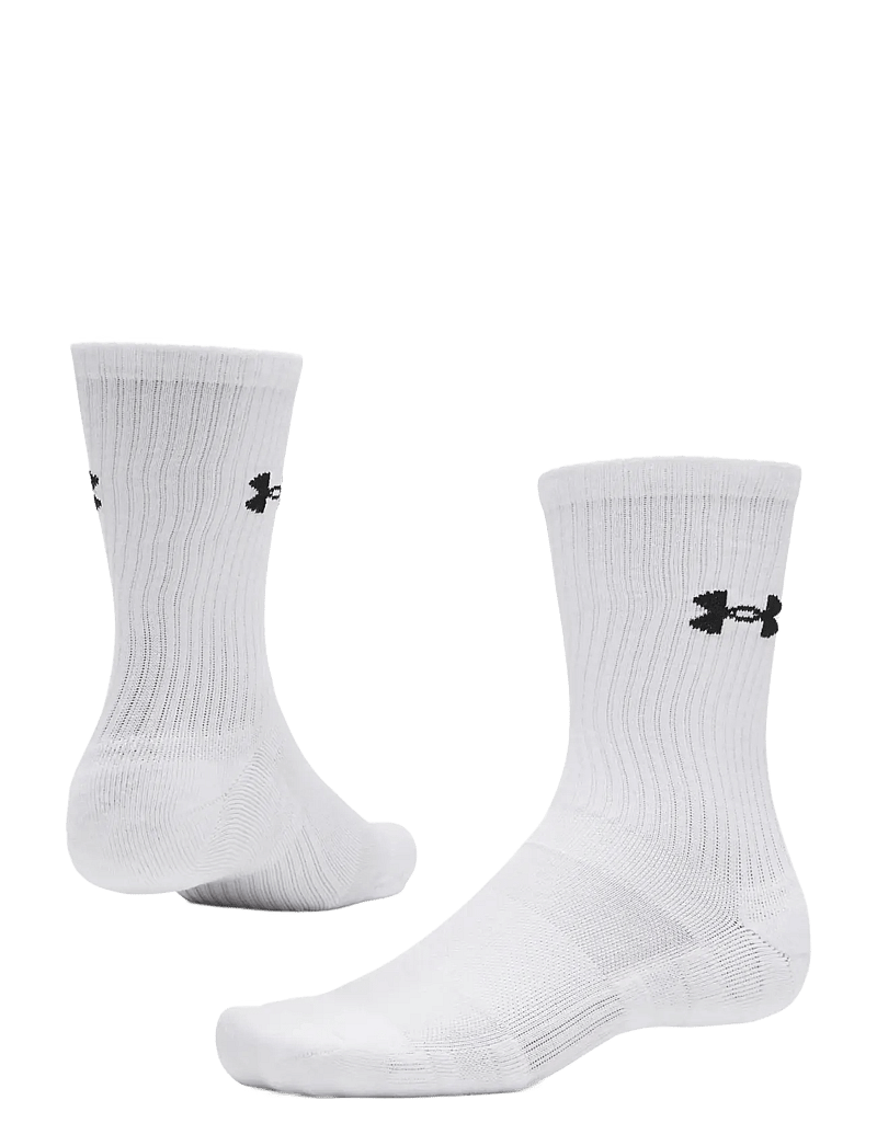 Under Armour - UA Performance Cotton 3p Crw - strümpfe - white - 1