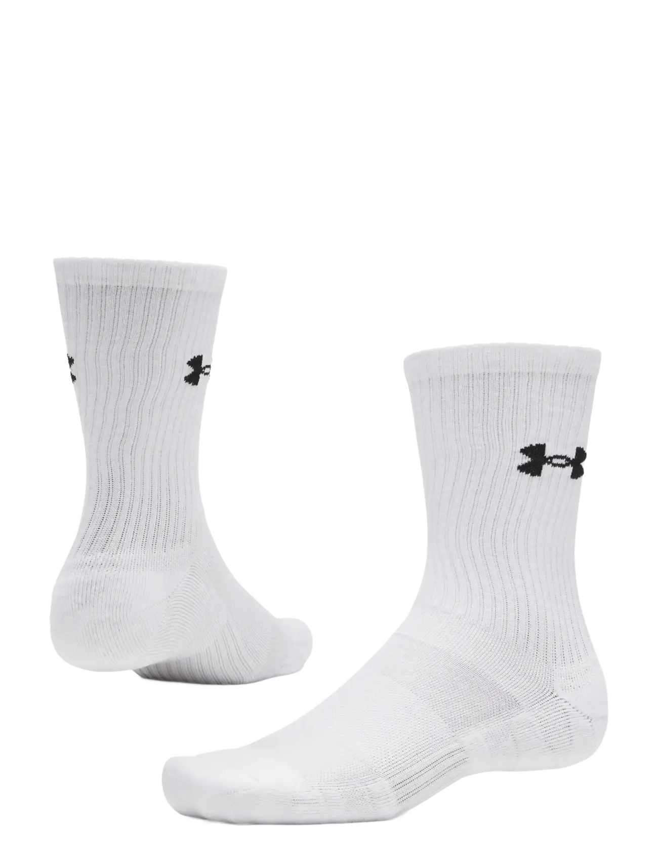 Under Armour - UA Performance Cotton 3p Crw - laveste priser - white - 1