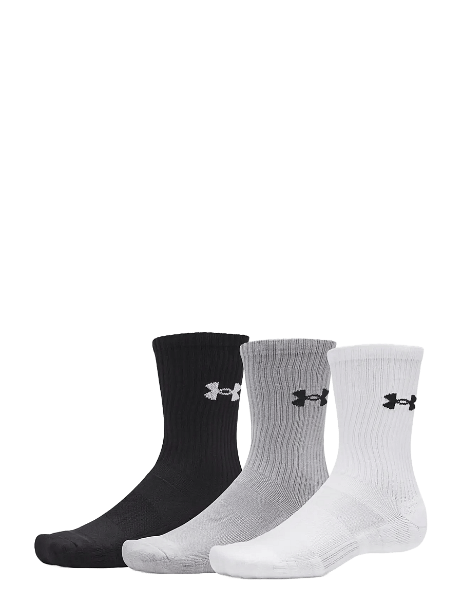 Under Armour - UA Performance Cotton 3p Crw - strümpfe - white - 0