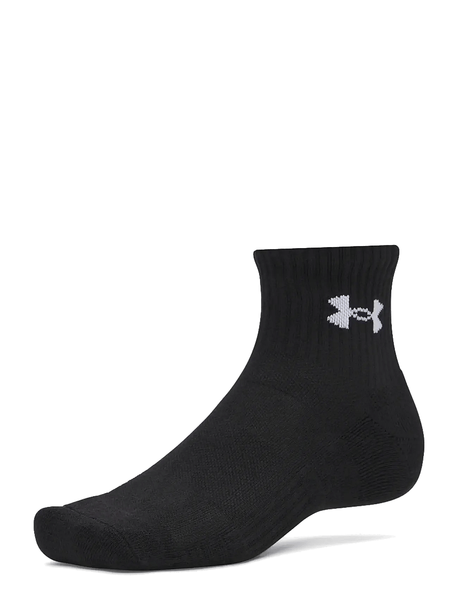 Under Armour - UA Performance Cotton 3p Qtr - strümpfe - black - 0