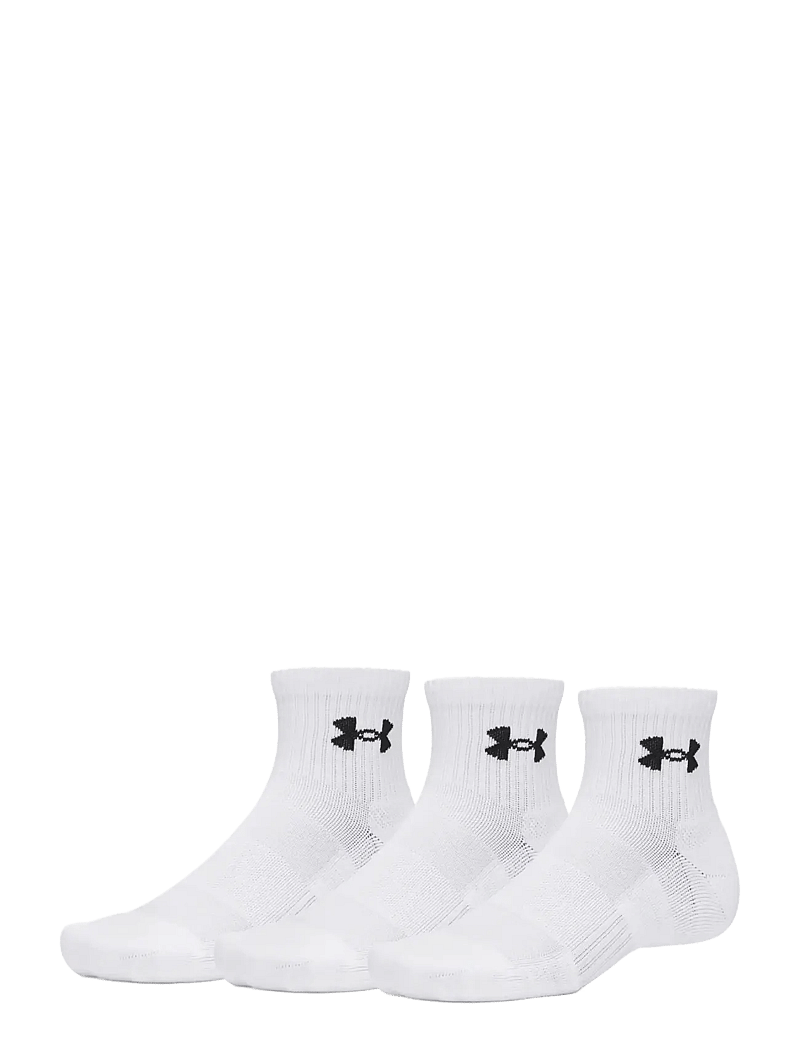 Under Armour - UA Performance Cotton 3p Qtr - strümpfe - white - 0