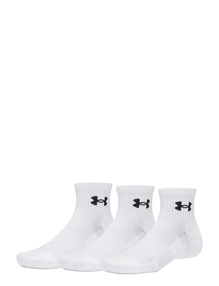 Under Armour - UA Performance Cotton 3p Qtr - strümpfe - white - 0