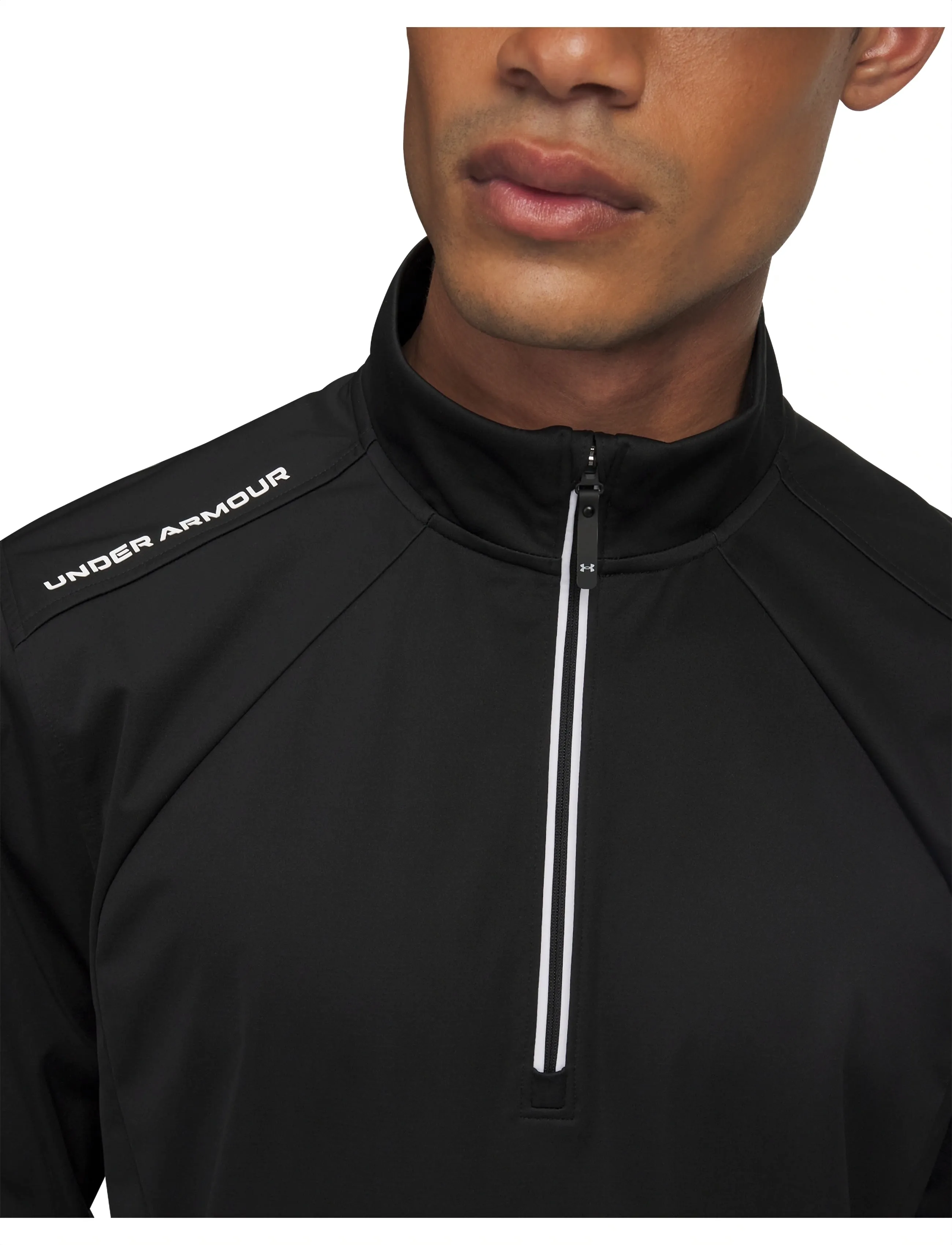 Under Armour - UA Drive Wind 1/2 Zip - pitkähihaiset t-paidat - black - 4