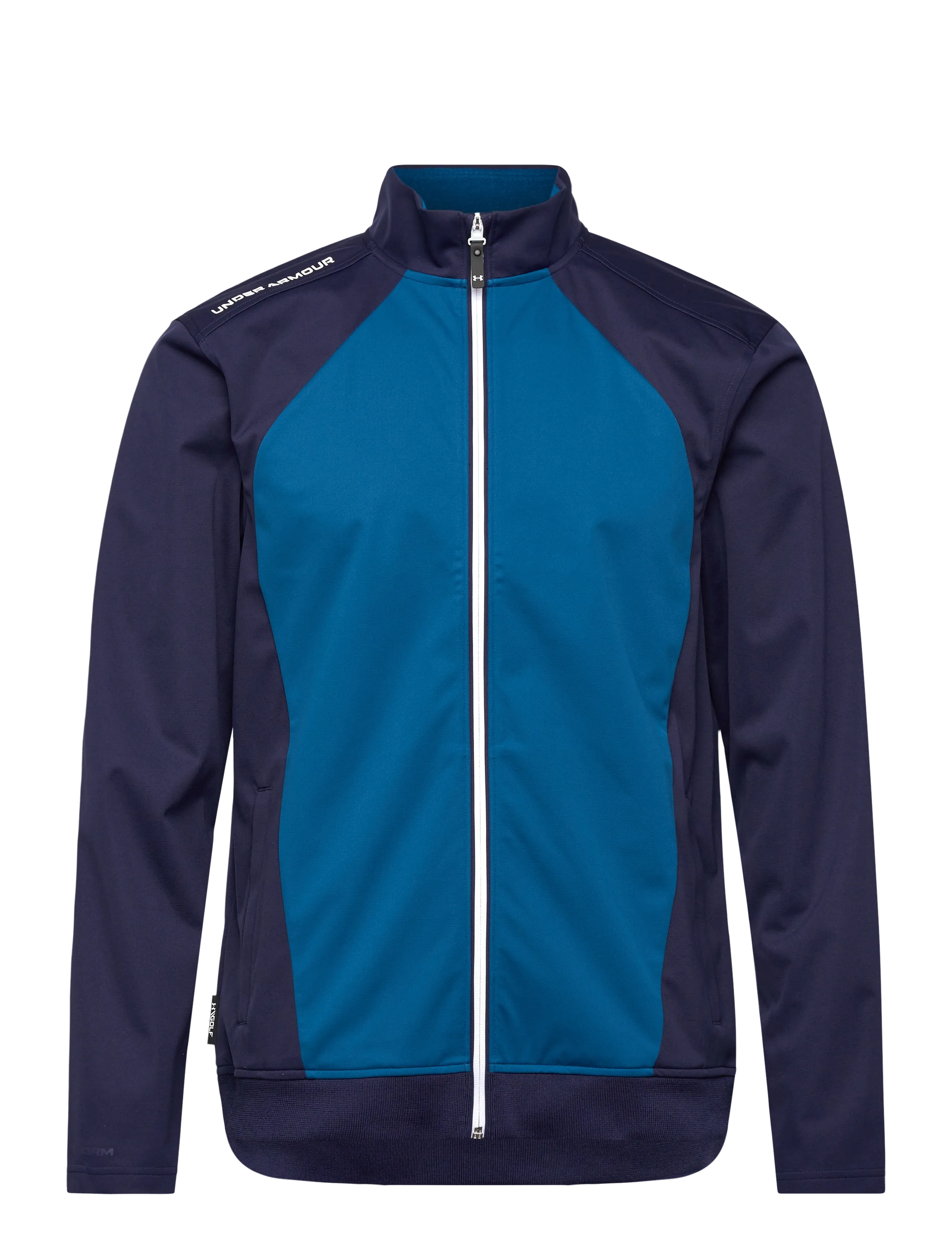 Under Armour UA Drive Wind FZ - Golfjackor - MIDNIGHT NAVY / blue
