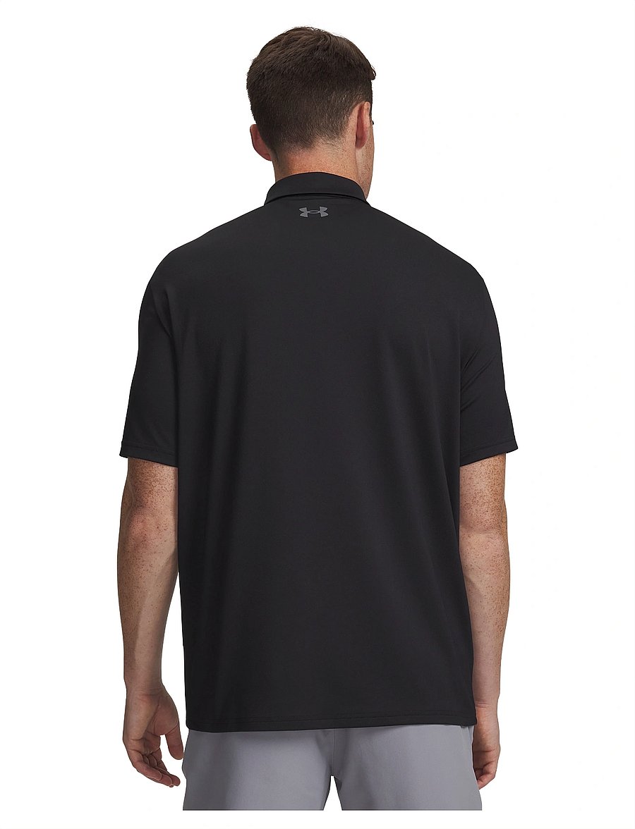 Under Armour - UA Matchplay Polo - toppe & t-shirts - black - 3