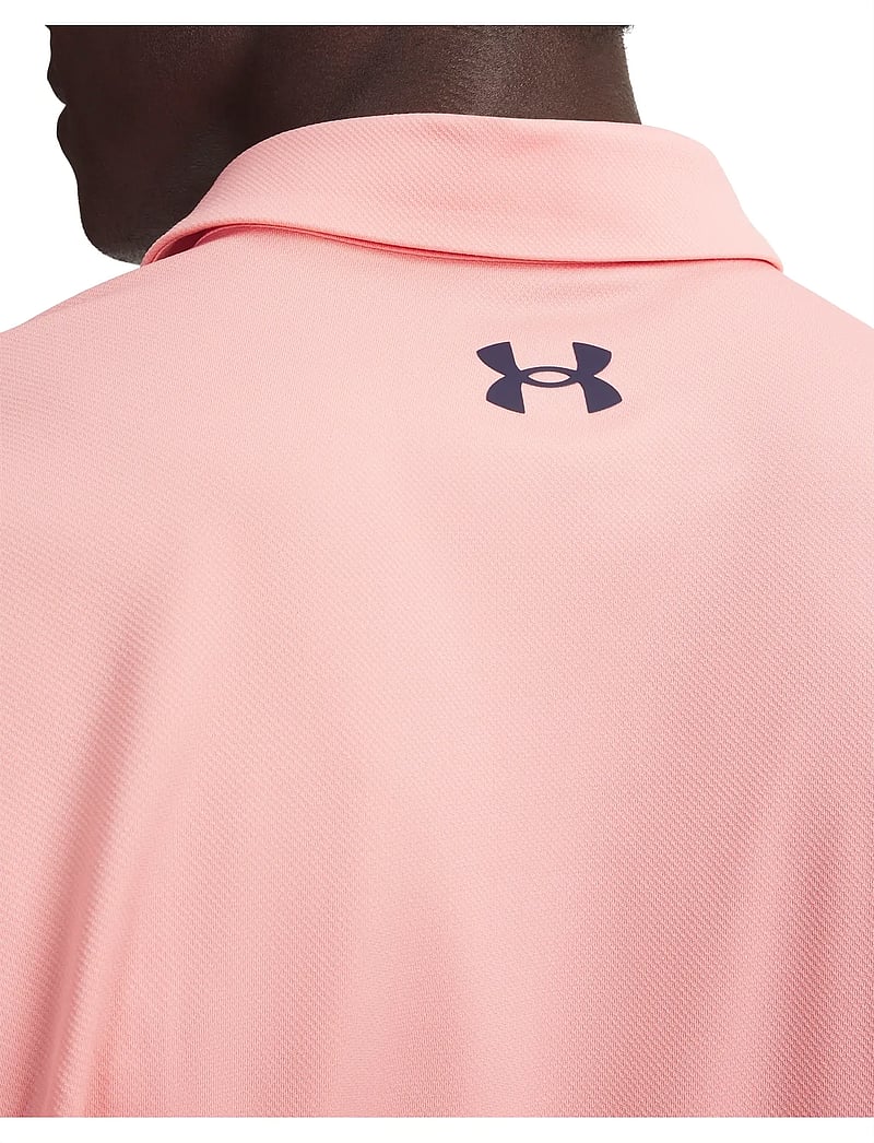 Under Armour - UA Matchplay Polo - polos - posh pink - 4