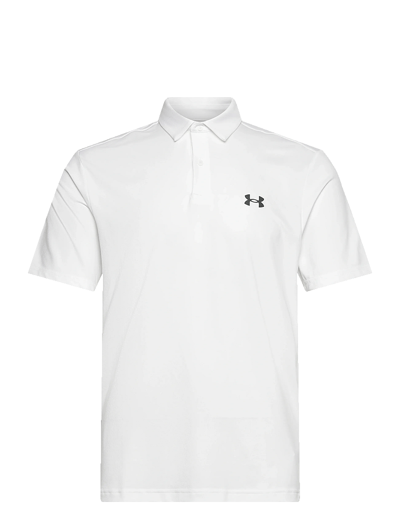 Under Armour - UA Matchplay Polo - toppe & t-shirts - white - 1