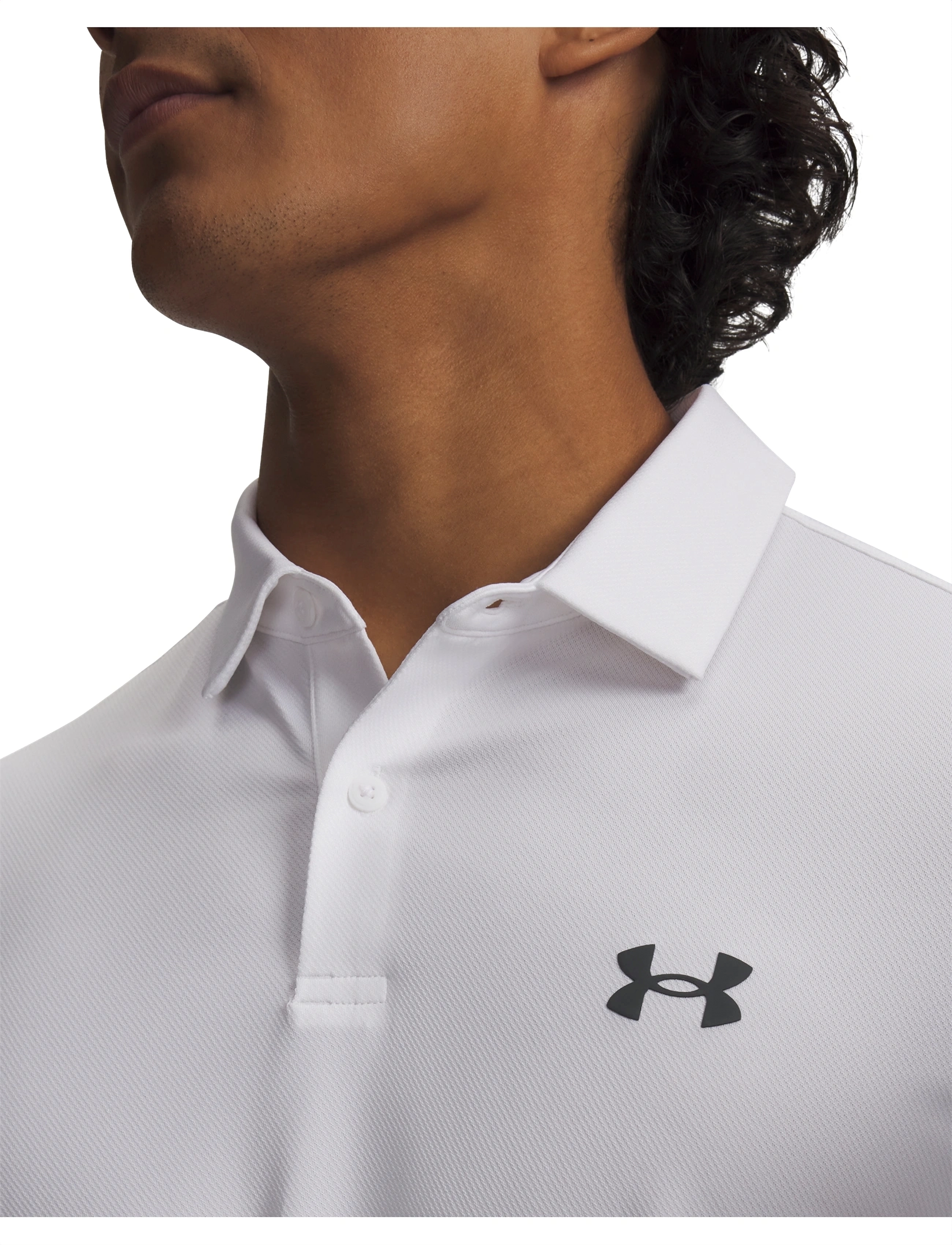 Under Armour - UA Matchplay Polo - oberteile & t-shirts - white - 4