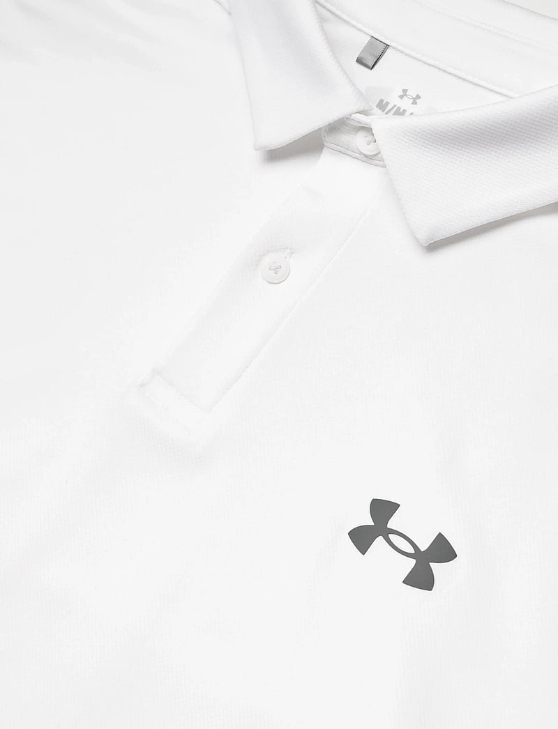 Under Armour - UA Matchplay Polo - toppe & t-shirts - white - 5