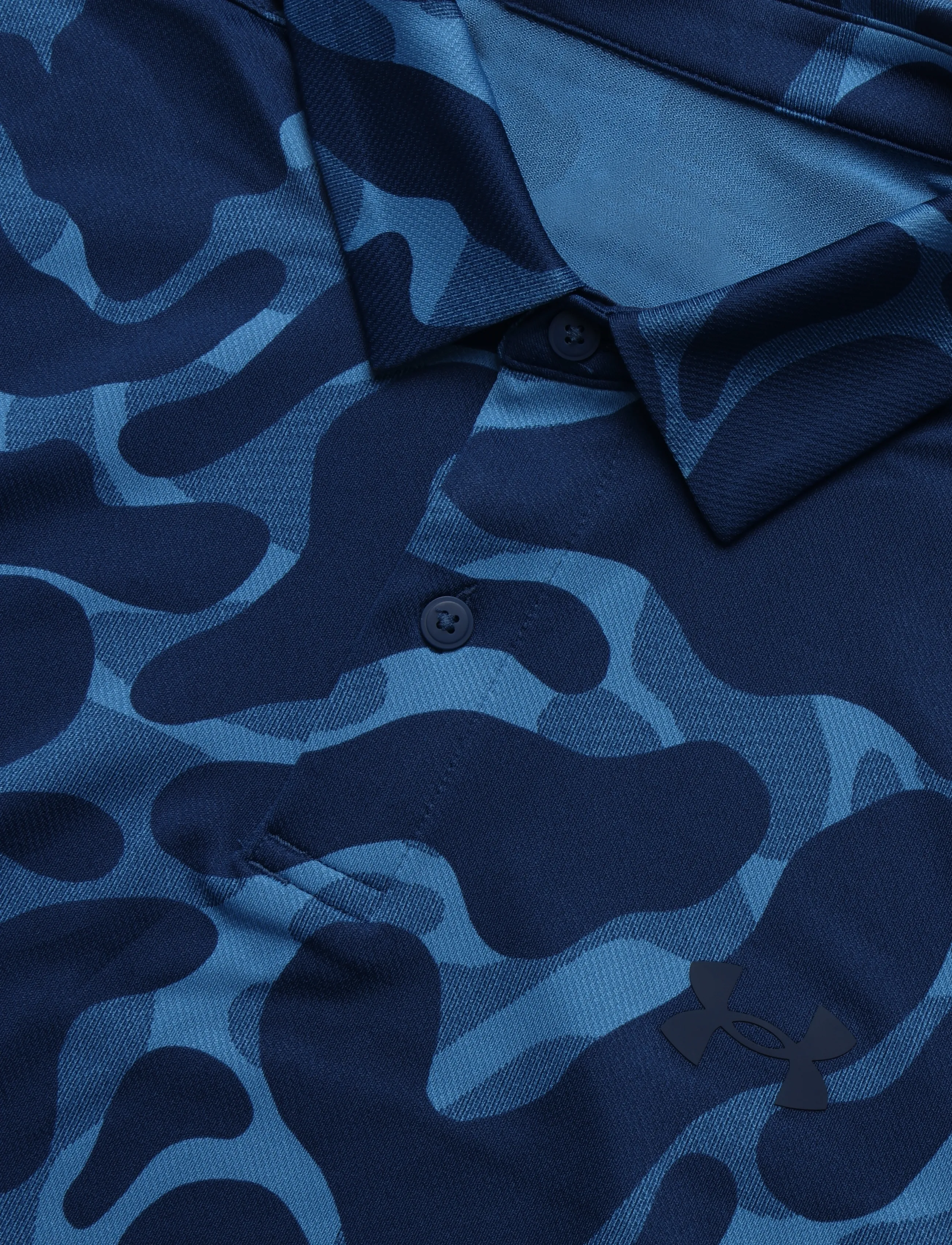 Under Armour - UA Matchplay Printed Polo - aegean blue - 5