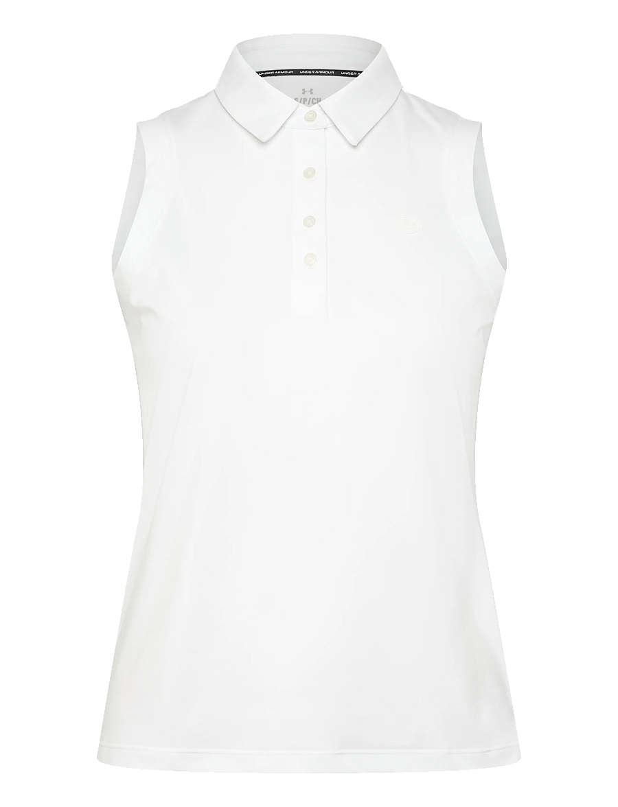 Under Armour - UA Drive SL Polo - oberteile & t-shirts - white - 1