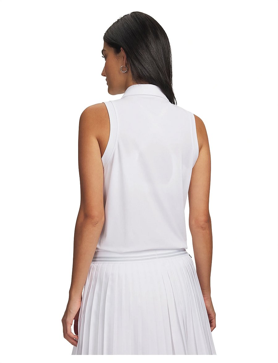 Under Armour - UA Drive SL Polo - oberteile & t-shirts - white - 3