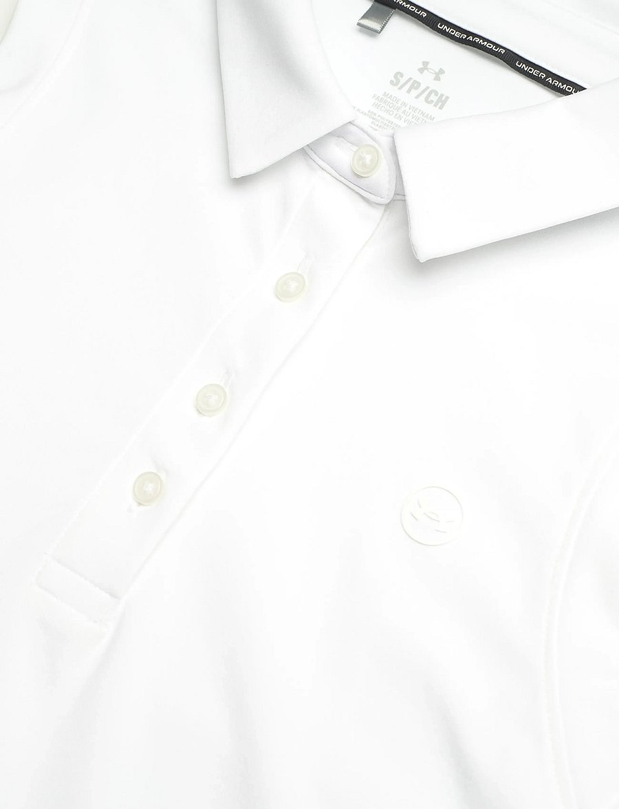 Under Armour - UA Drive SL Polo - oberteile & t-shirts - white - 5