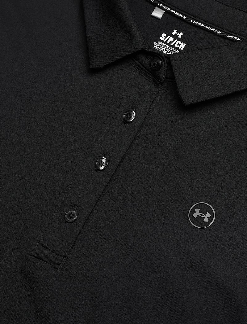 Under Armour - UA ArmourDry SS Polo - palaidinės ir marškinėliai - black - 5
