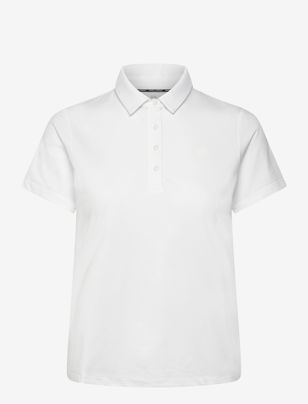 Under Armour - UA ArmourDry SS Polo - alussärgid ja t-särgid - white - 1