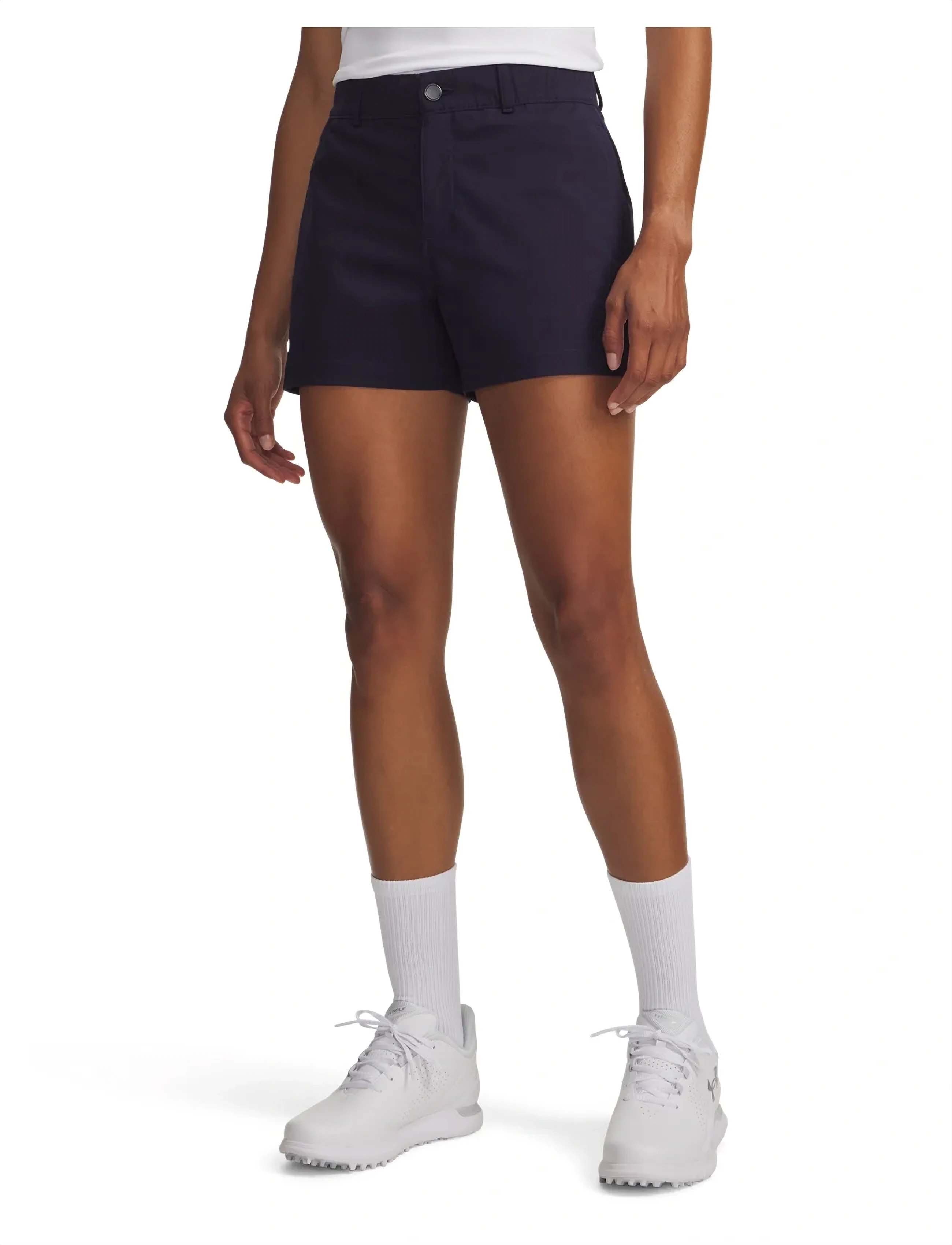 Under Armour Ua Drive 3.5" Short, 40, Sport Shorts, Marineblau - Golf Frauen