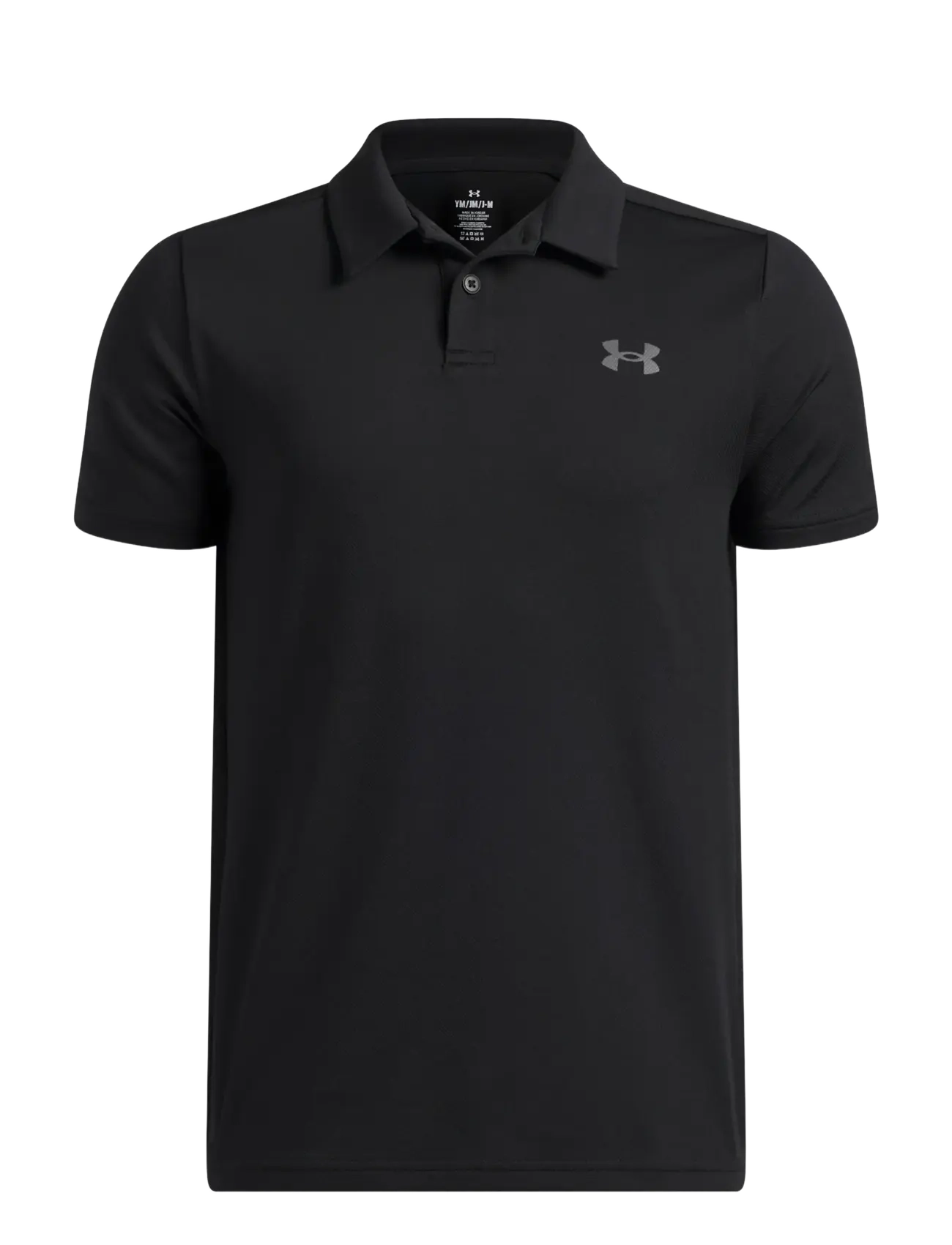 Under Armour Ua Matchplay Polo, Børn, Poloshirt, Sort, Str: 122-128