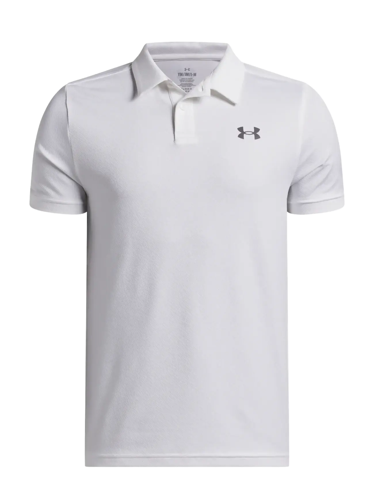 UNDER ARMOUR Ua Matchplay Polo Weiß - 122-128 - Kinder