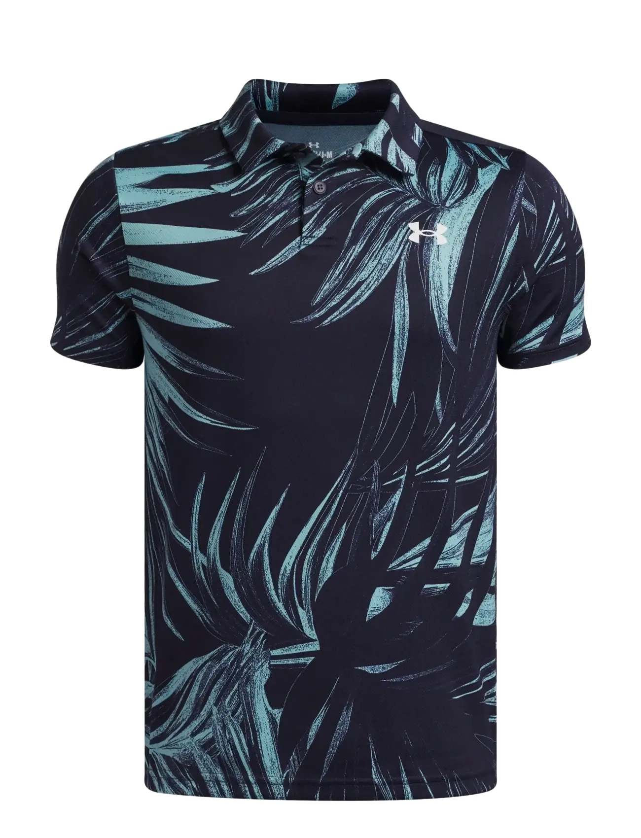 UNDER ARMOUR Ua Matchplay Printed Polo Navy - 158-170 - Kinder