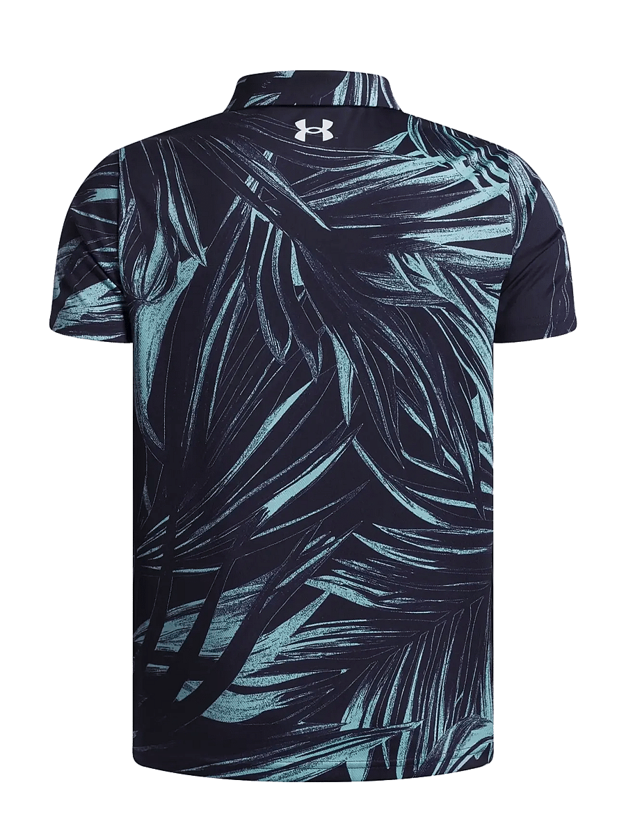 Under Armour - UA Matchplay Printed Polo - kurzärmelig - midnight navy - 1