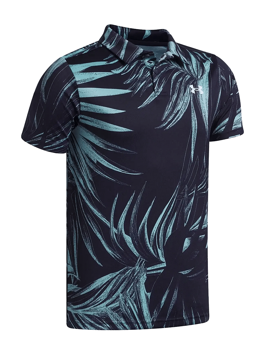 Under Armour - UA Matchplay Printed Polo - kurzärmelig - midnight navy - 2