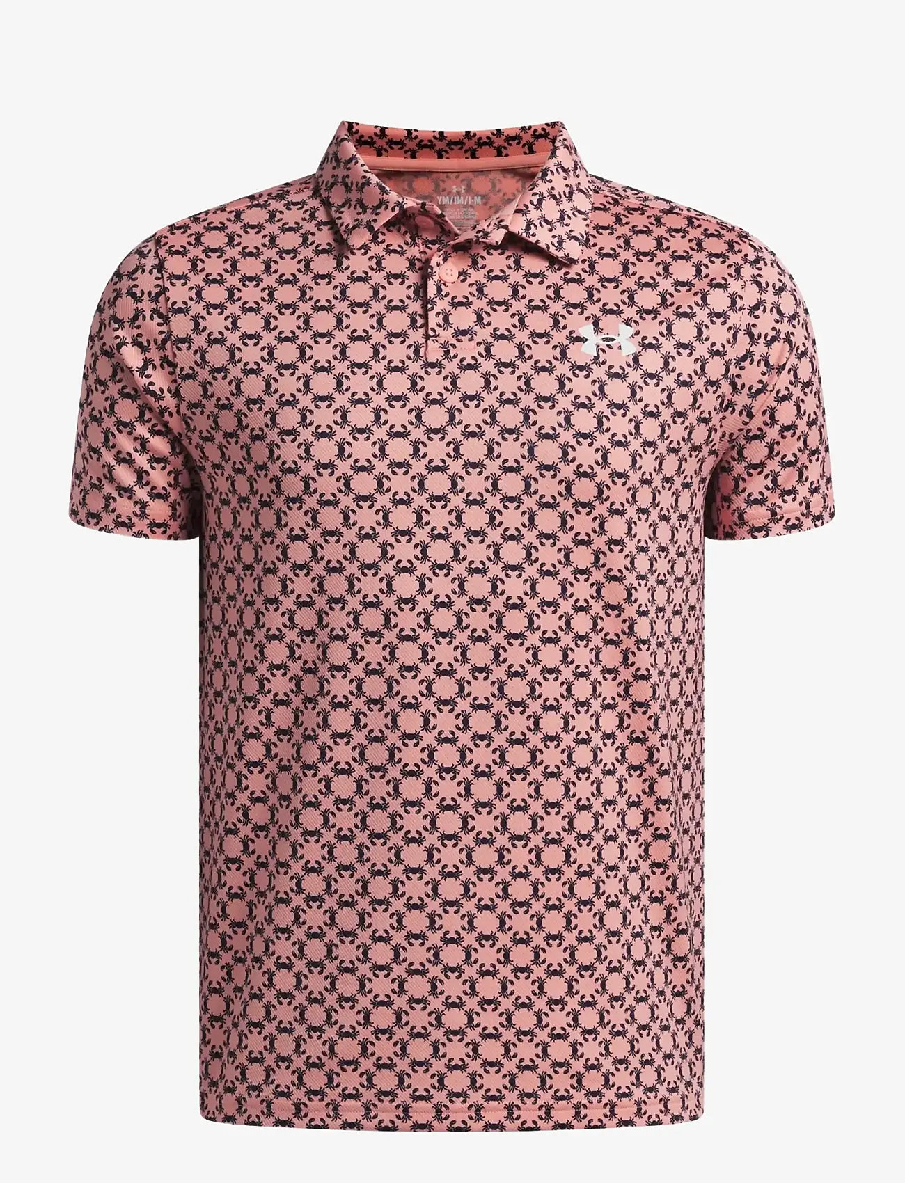 Under Armour - UA Matchplay Printed Polo - laveste priser - posh pink - 0