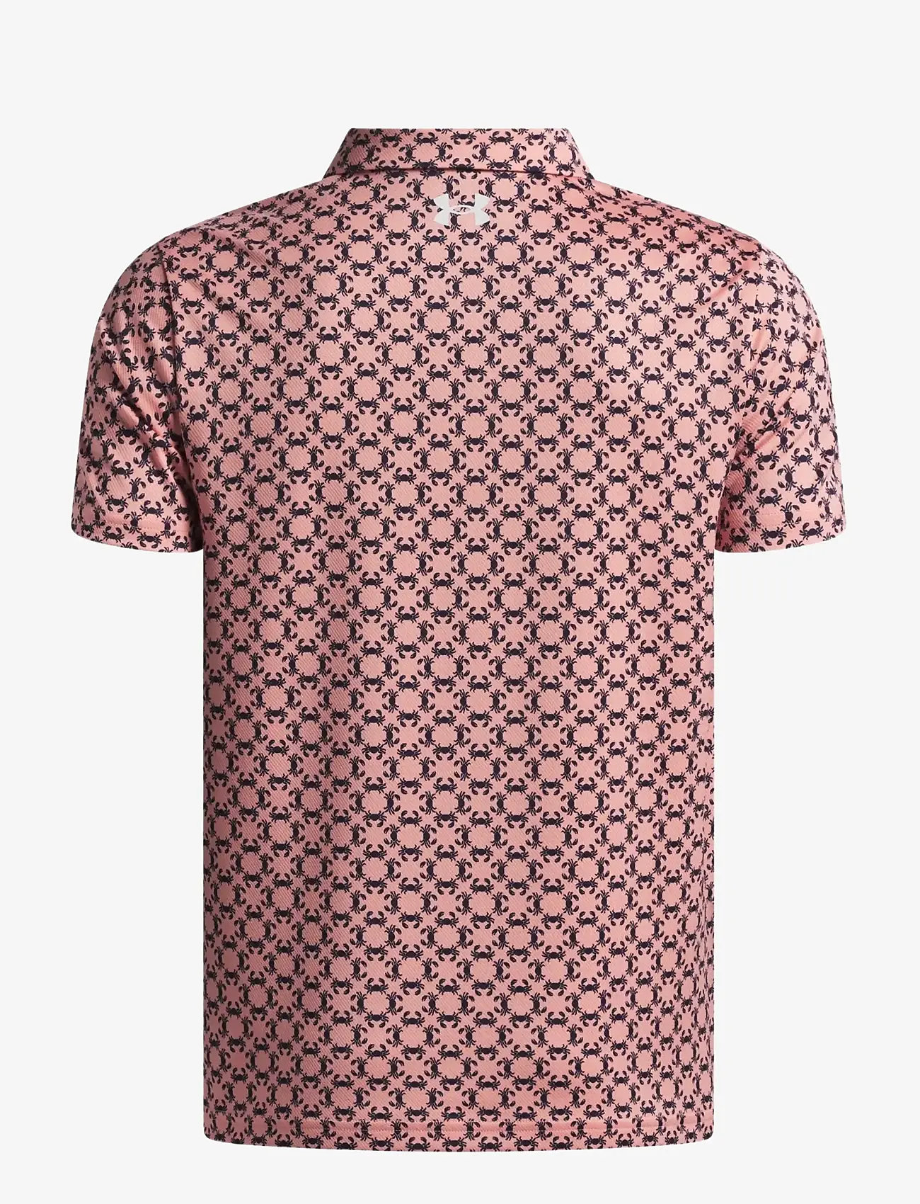 Under Armour - UA Matchplay Printed Polo - laveste priser - posh pink - 1