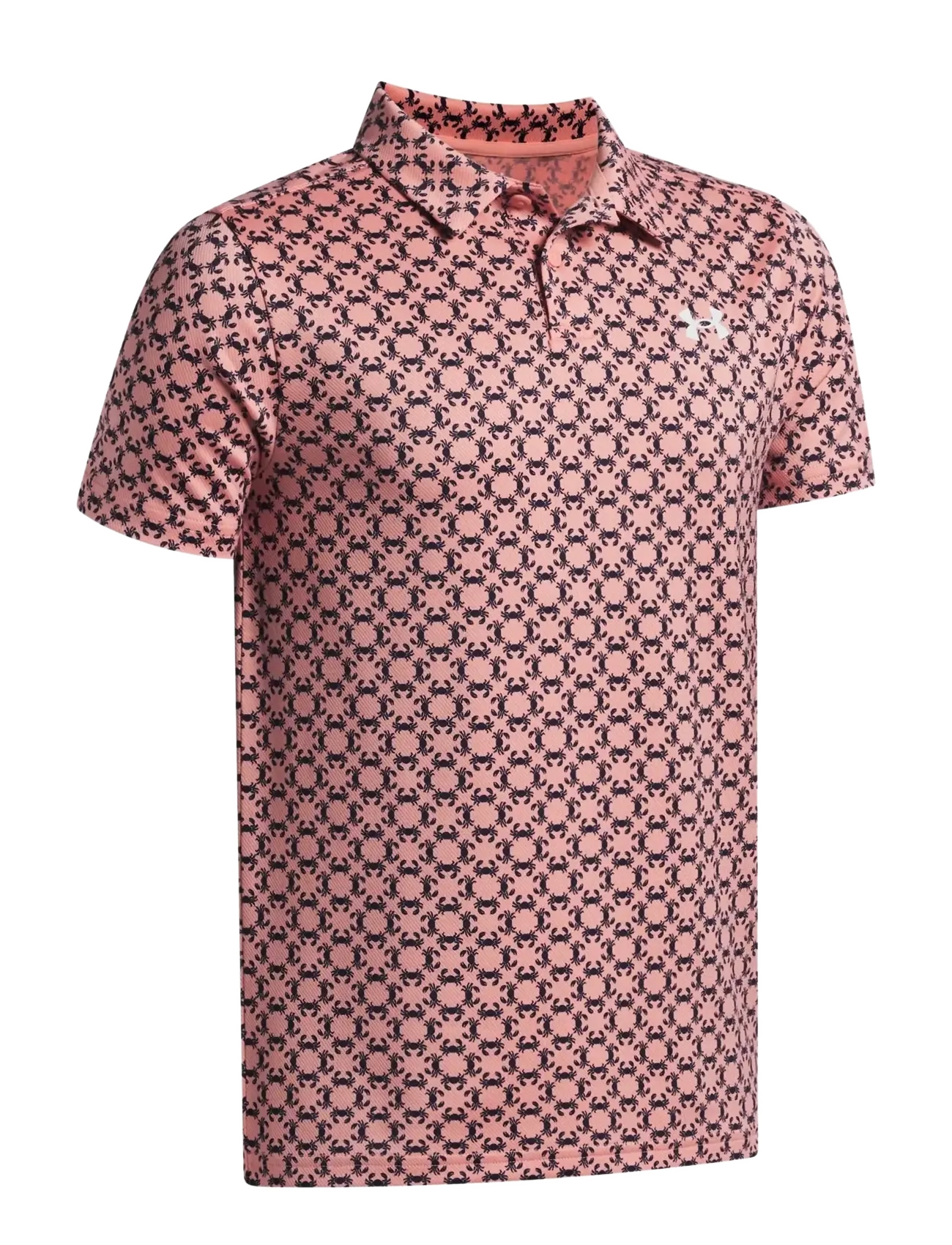 Under Armour - UA Matchplay Printed Polo - kurzärmelig - posh pink - 2