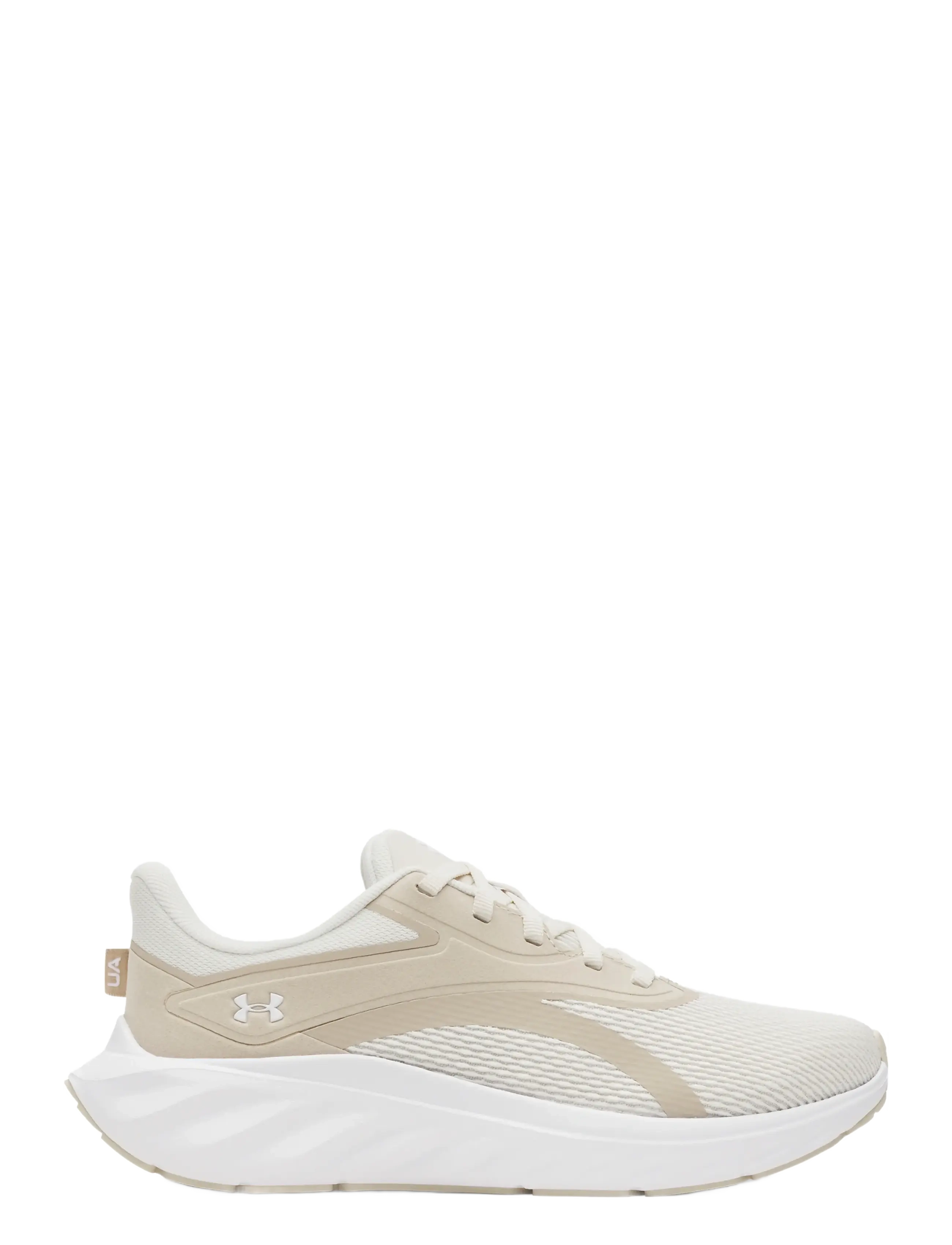 Under Armour UA W Ascend - Sko - SUMMIT WHITE / beige