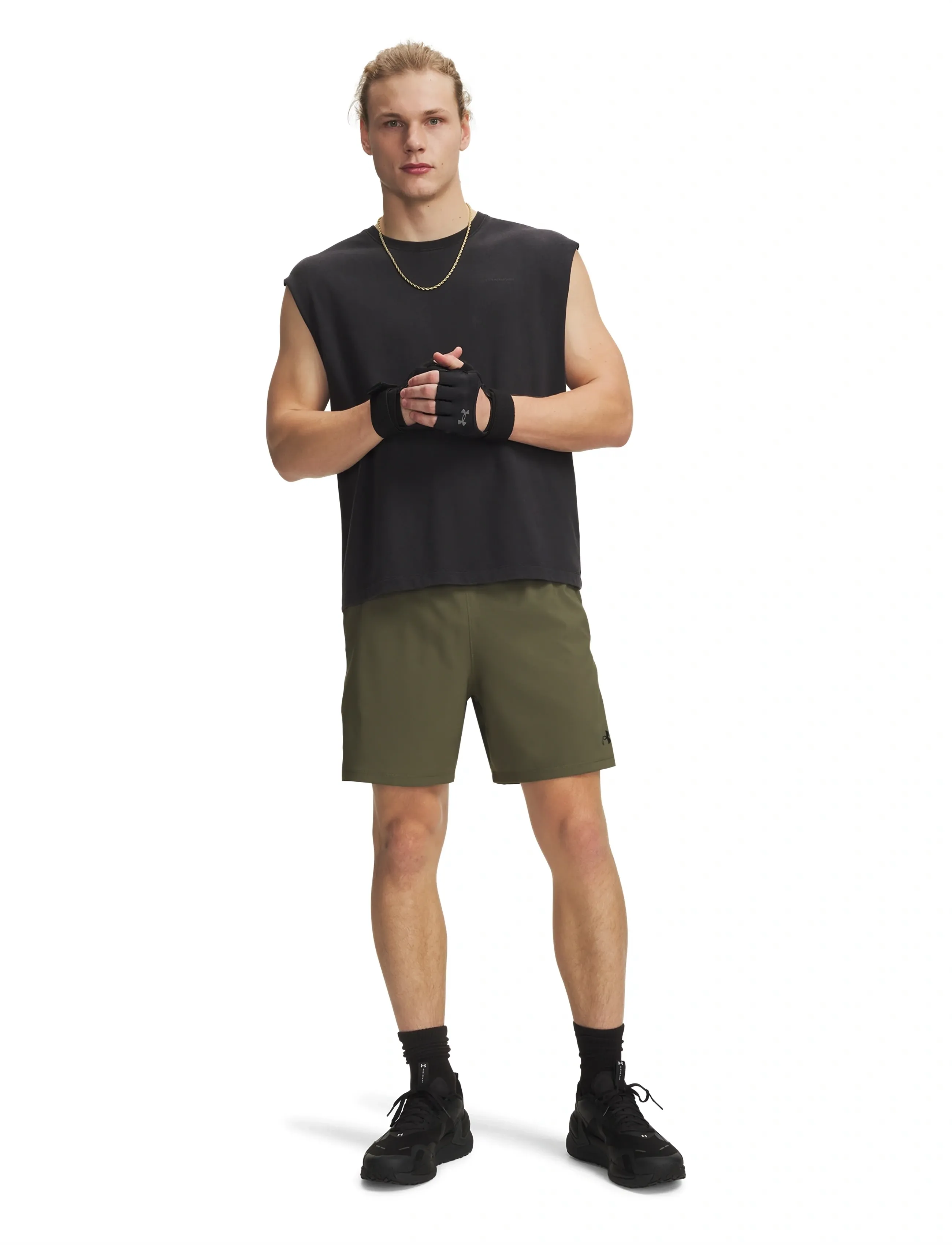 Under Armour - UA Vanish Wven Short 2.0 6in - träningsshorts - marine od green - 4