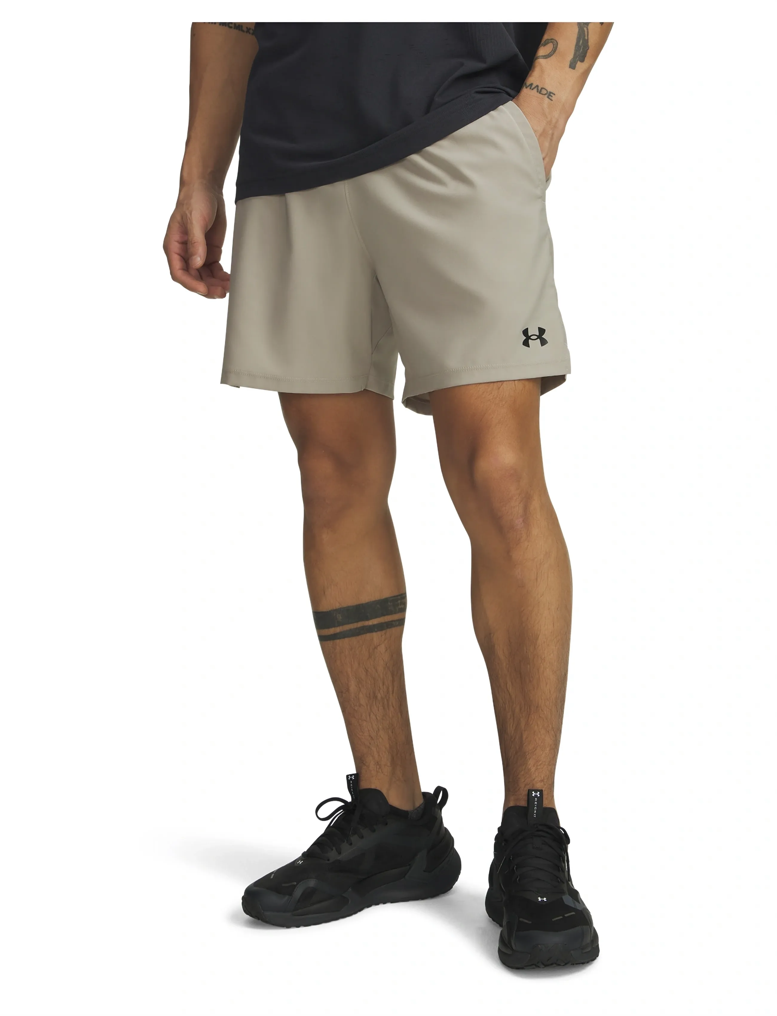 Under Armour - UA Vanish Wven Short 2.0 6in - träningsshorts - timberwolf taupe - 0