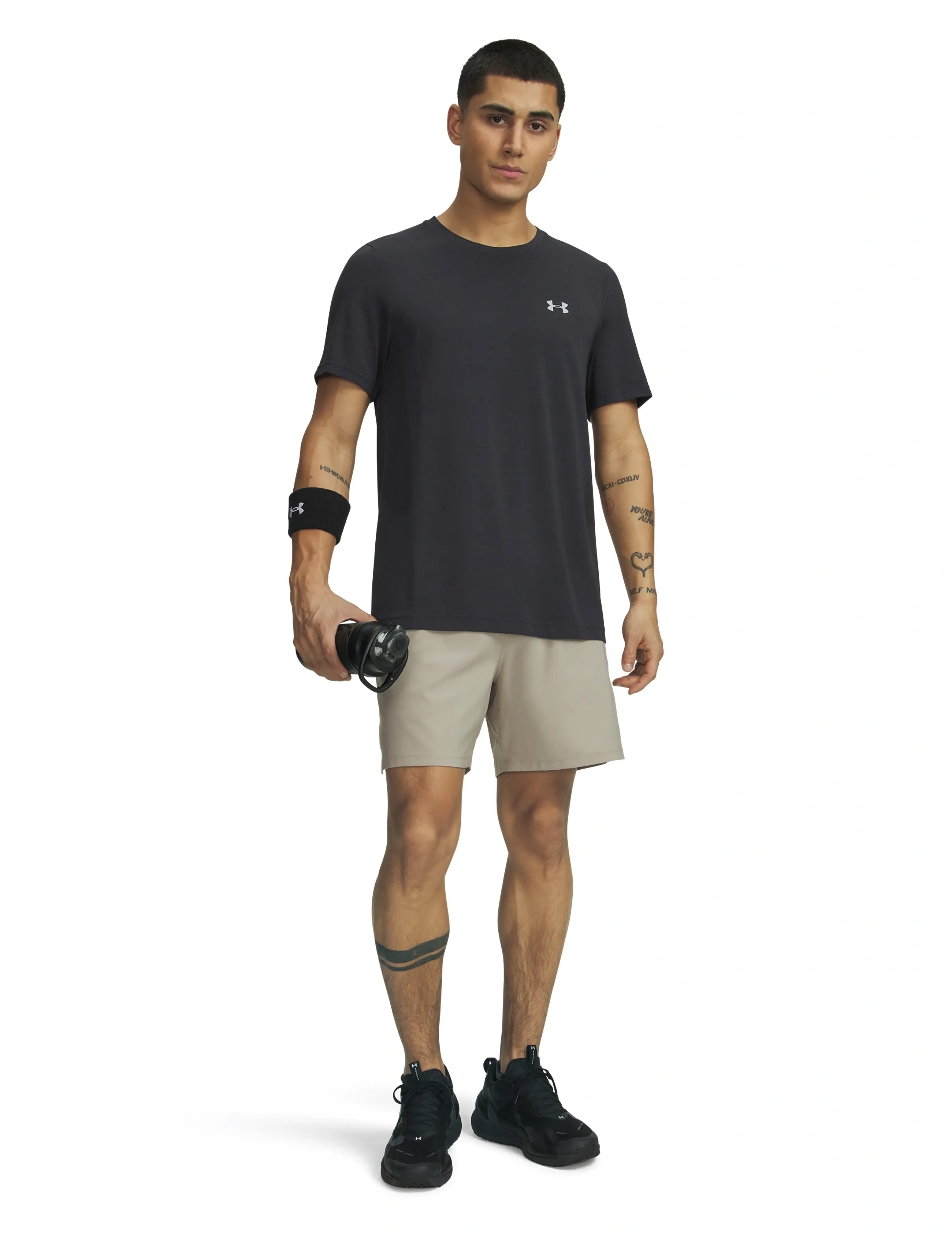 Under Armour - UA Vanish Wven Short 2.0 6in - träningsshorts - timberwolf taupe - 4