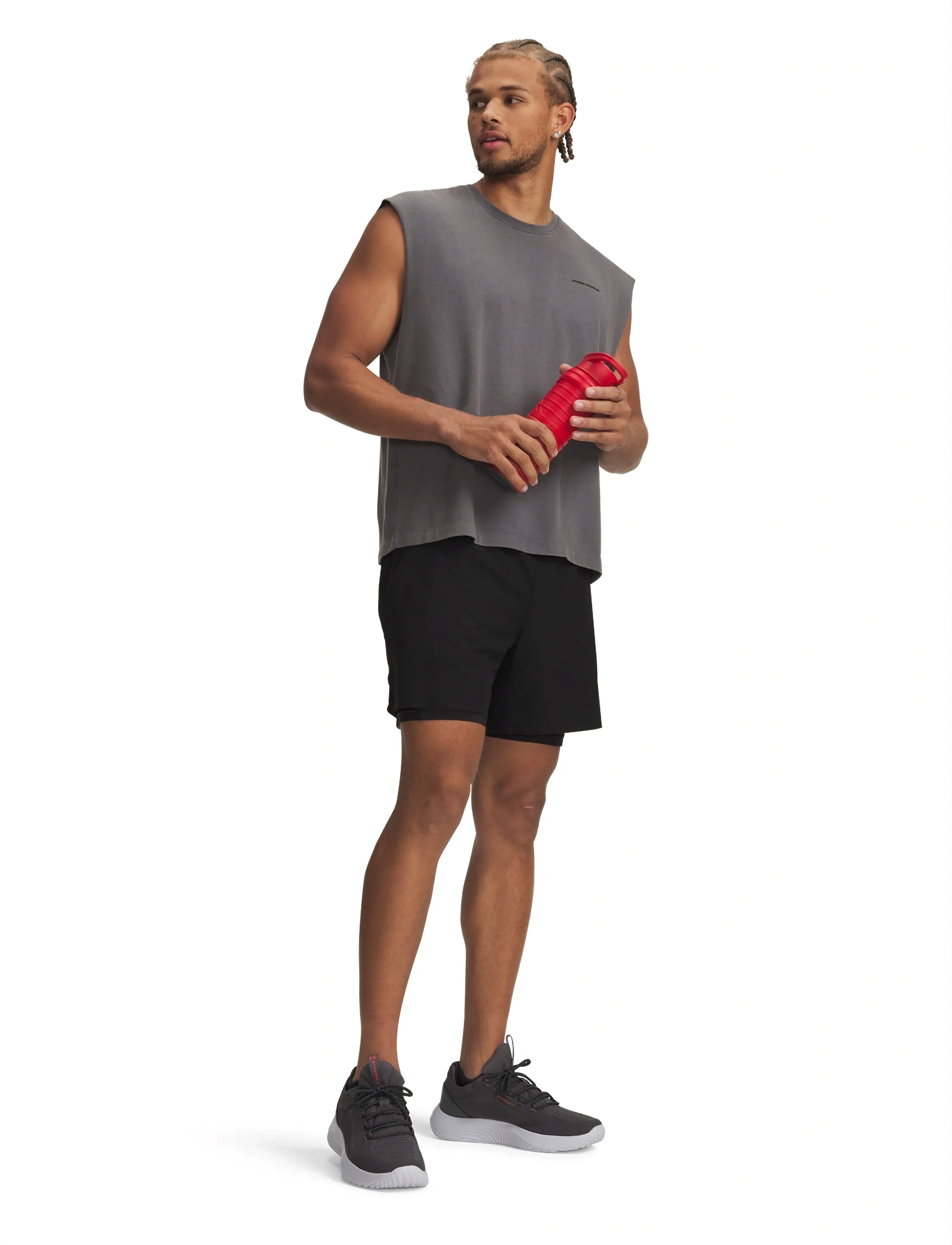 Under Armour - UA Vanish Elite 2in1 Short - træningsshorts - ultimate black - 4