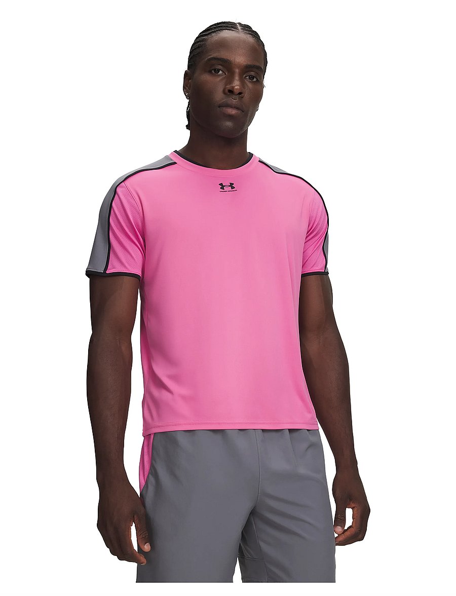 Under Armour - UA M Challenger Train SS - t-särgid - pink frenzy - 0