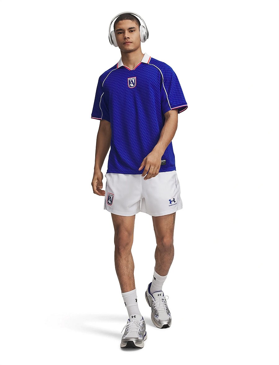 Under Armour - UA 96 Terrace Country Short - træningsshorts - white - 4