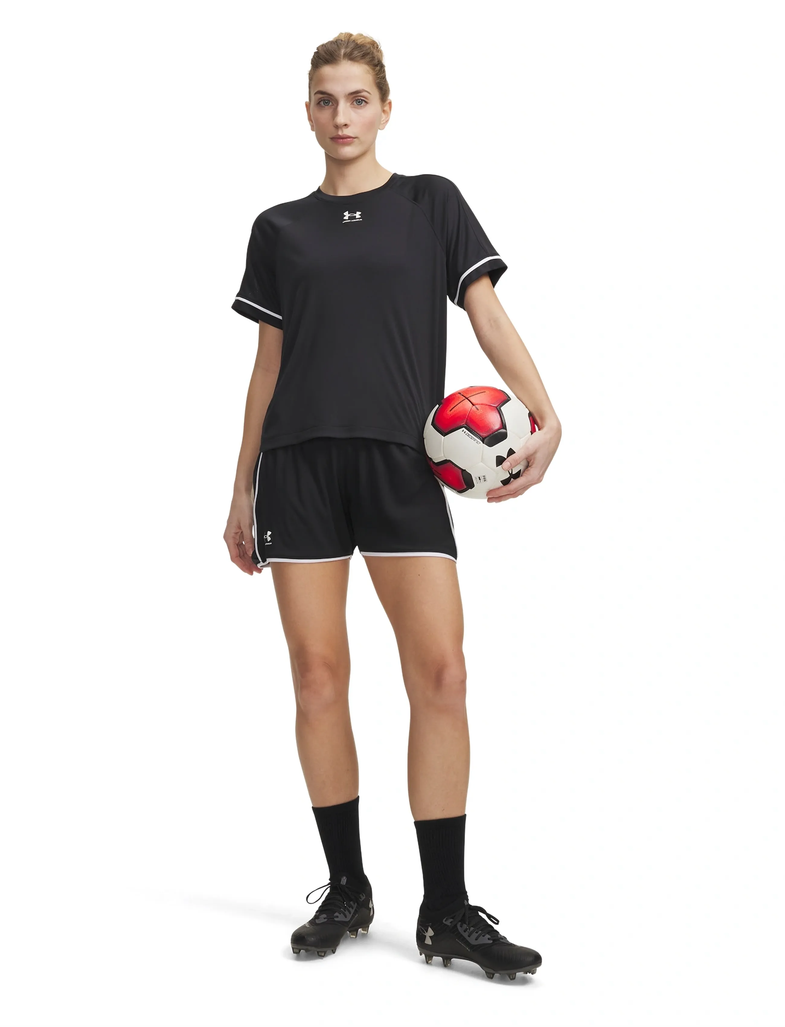 Under Armour - UA W Challenger Train Short - træningsshorts - black - 4