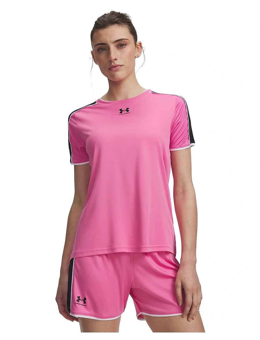 Under Armour - UA W Ch. Train SS - t-shirts - pink frenzy - 0