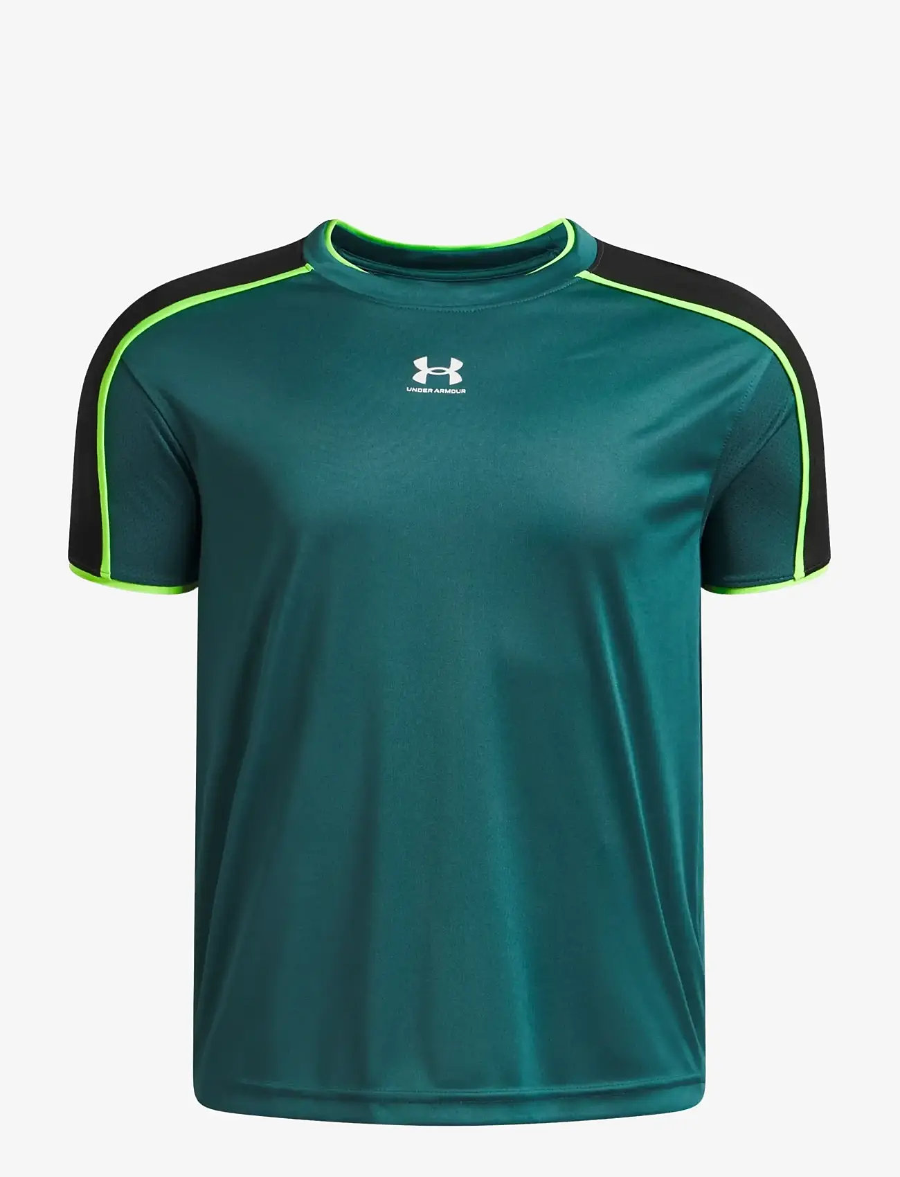 Under Armour - UA B Challenger Train SS - football shirts - rack green - 0