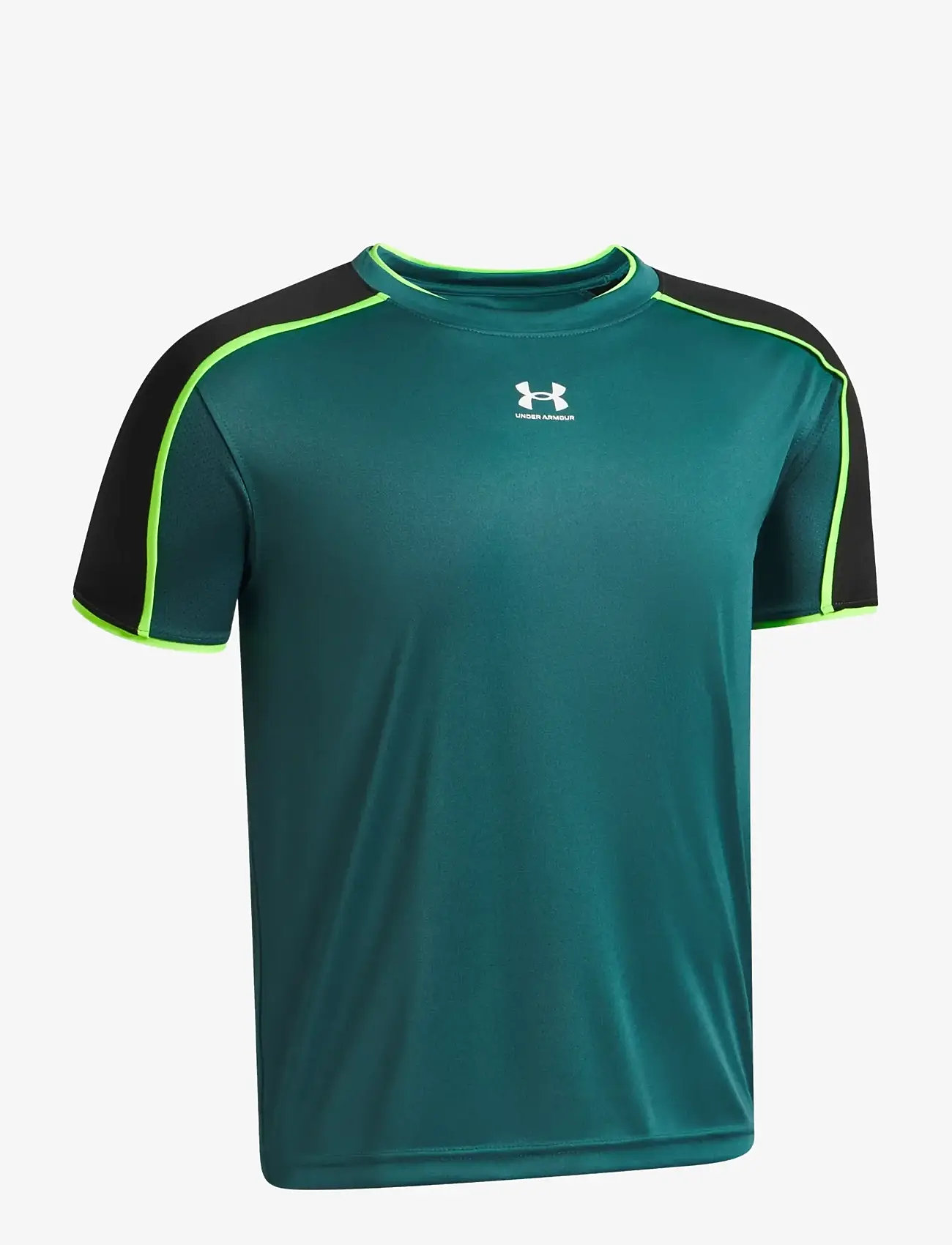Under Armour - UA B Challenger Train SS - football shirts - rack green - 2