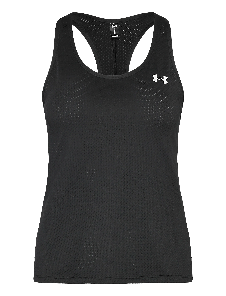 Under Armour - Tech Mesh Racer Tank - linnen - black - 1