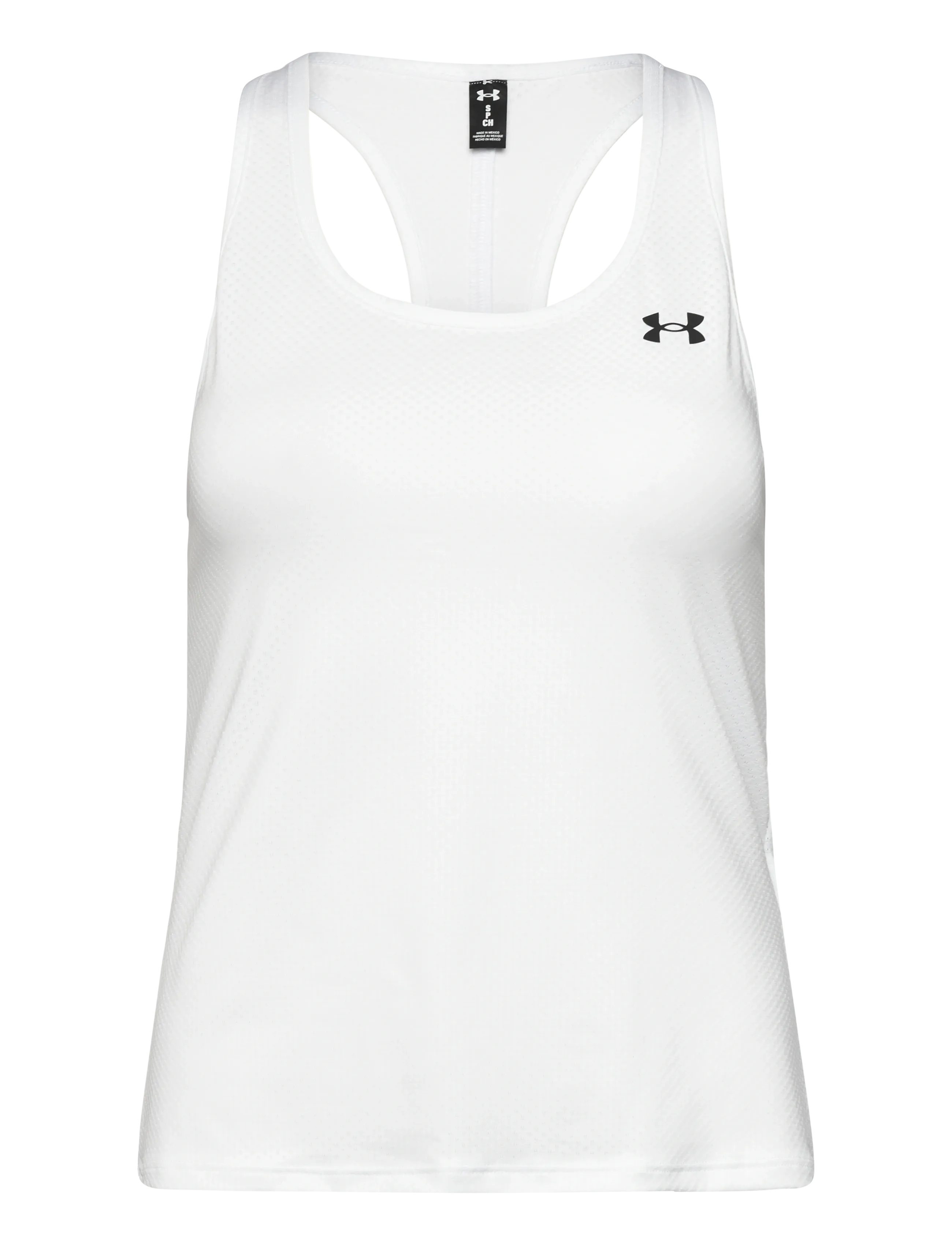 Under Armour Tech Mesh Racer Tank - Under Armour - WHITE / white