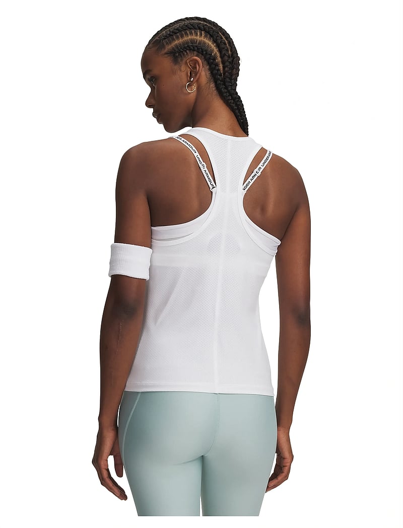 Under Armour - Tech Mesh Racer Tank - tanktops - white - 3