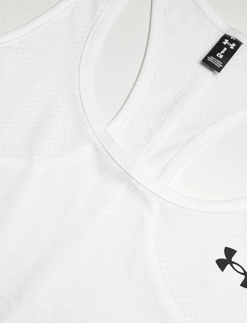 Under Armour - Tech Mesh Racer Tank - tanktops - white - 5