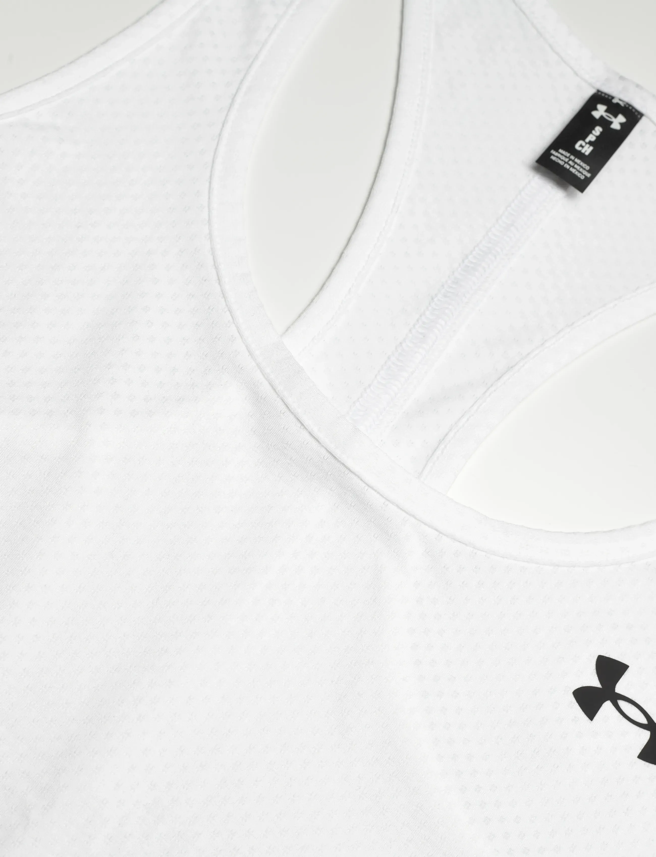 Under Armour - Tech Mesh Racer Tank - tank tops - white - 5