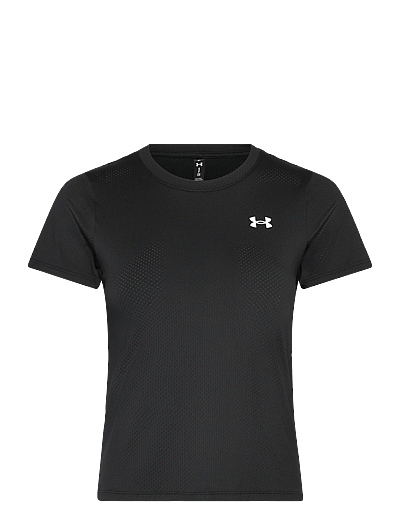 Under Armour Tech Mesh SS - Toppar & T-shirts - BLACK / black